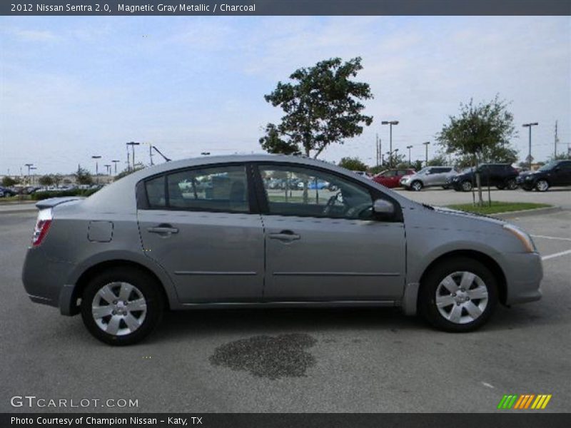 Magnetic Gray Metallic / Charcoal 2012 Nissan Sentra 2.0