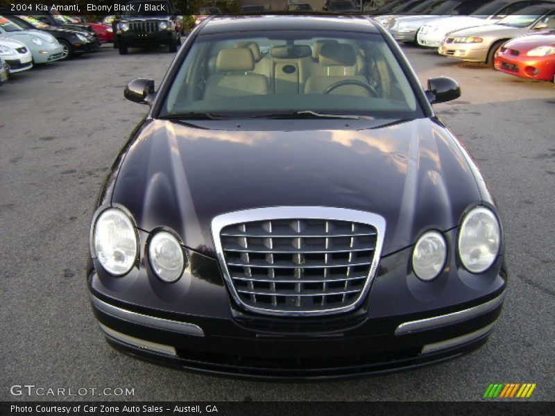 Ebony Black / Black 2004 Kia Amanti