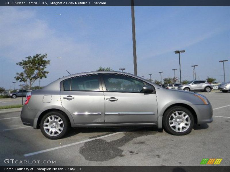 Magnetic Gray Metallic / Charcoal 2012 Nissan Sentra 2.0 S
