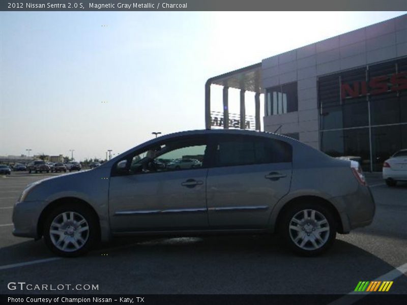 Magnetic Gray Metallic / Charcoal 2012 Nissan Sentra 2.0 S