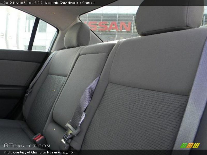 Magnetic Gray Metallic / Charcoal 2012 Nissan Sentra 2.0 S