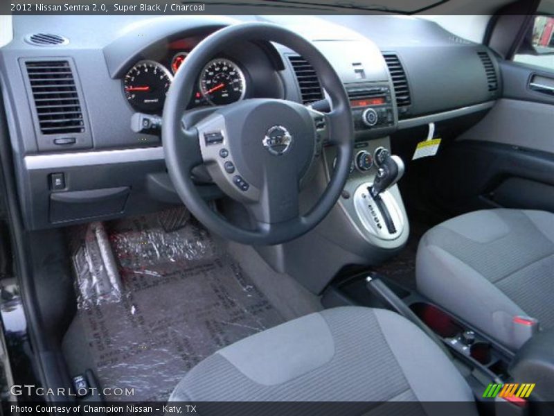 Super Black / Charcoal 2012 Nissan Sentra 2.0