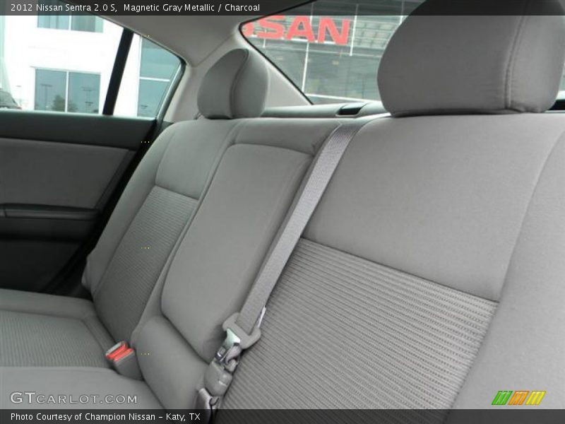 Magnetic Gray Metallic / Charcoal 2012 Nissan Sentra 2.0 S