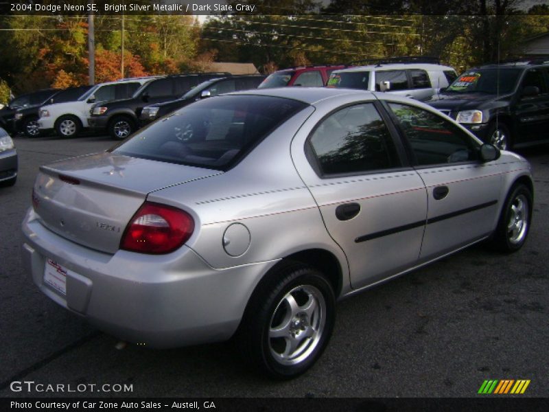 Bright Silver Metallic / Dark Slate Gray 2004 Dodge Neon SE