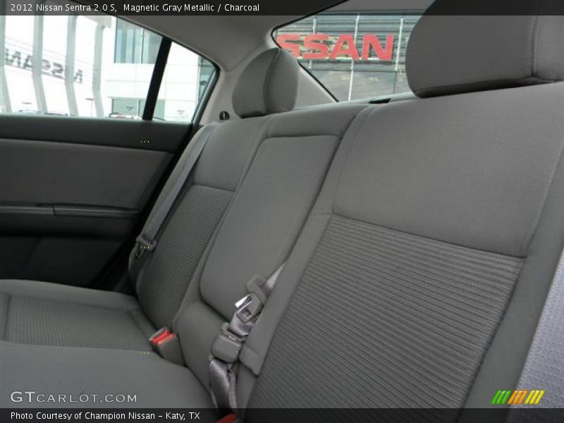 Magnetic Gray Metallic / Charcoal 2012 Nissan Sentra 2.0 S