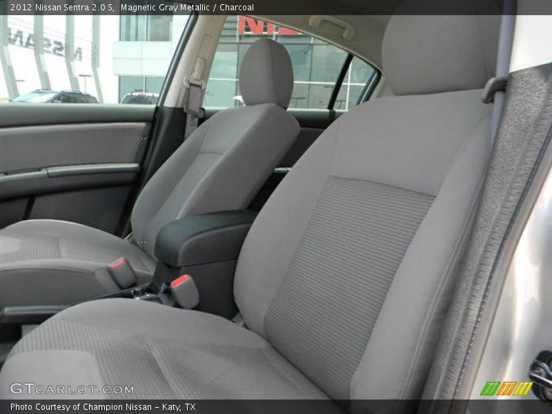 Magnetic Gray Metallic / Charcoal 2012 Nissan Sentra 2.0 S