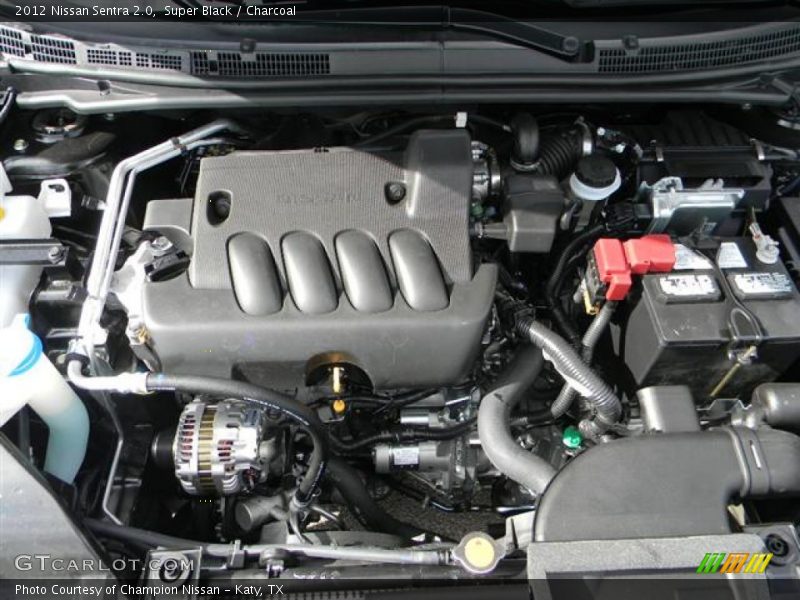 Super Black / Charcoal 2012 Nissan Sentra 2.0