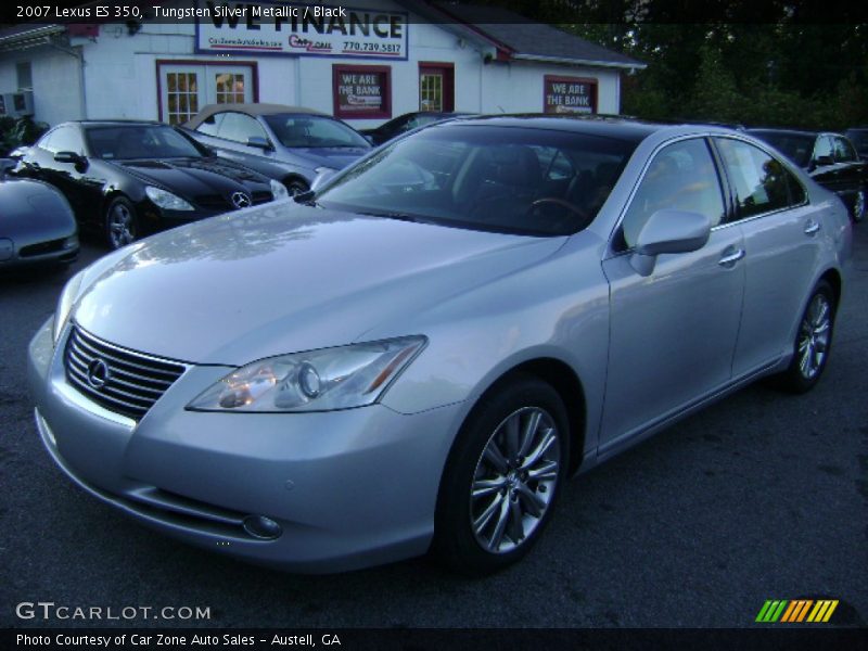 Tungsten Silver Metallic / Black 2007 Lexus ES 350