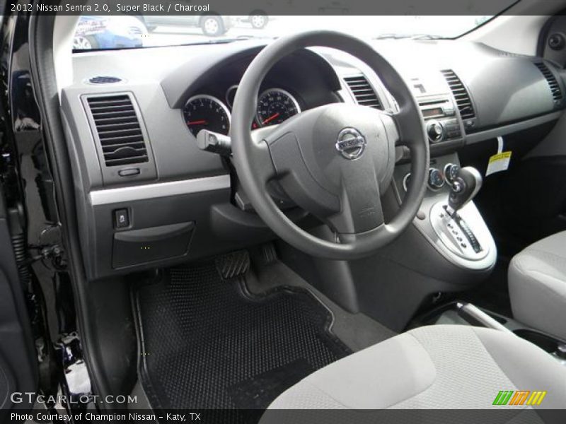 Super Black / Charcoal 2012 Nissan Sentra 2.0