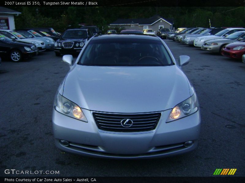 Tungsten Silver Metallic / Black 2007 Lexus ES 350