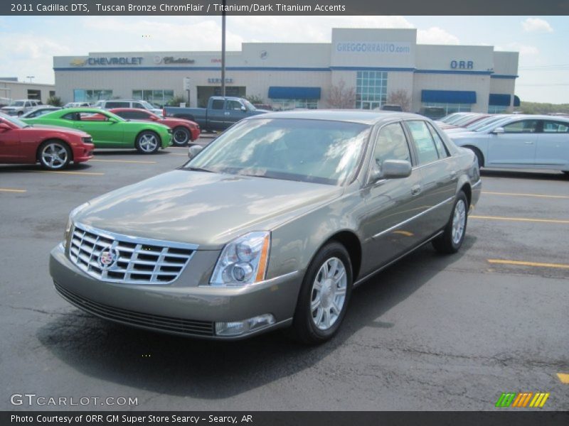 Tuscan Bronze ChromFlair / Titanium/Dark Titanium Accents 2011 Cadillac DTS
