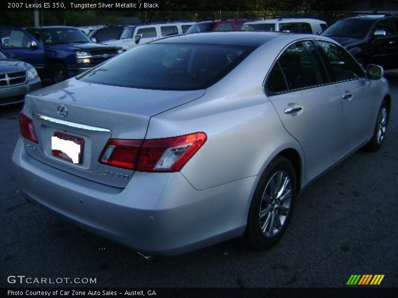 Tungsten Silver Metallic / Black 2007 Lexus ES 350