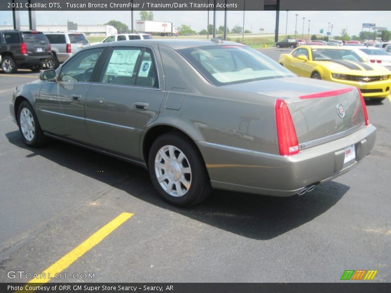 Tuscan Bronze ChromFlair / Titanium/Dark Titanium Accents 2011 Cadillac DTS
