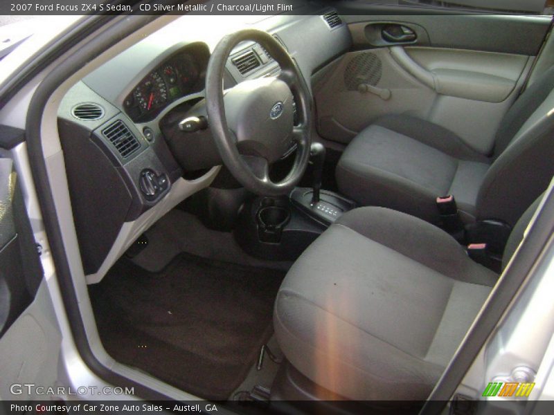 CD Silver Metallic / Charcoal/Light Flint 2007 Ford Focus ZX4 S Sedan