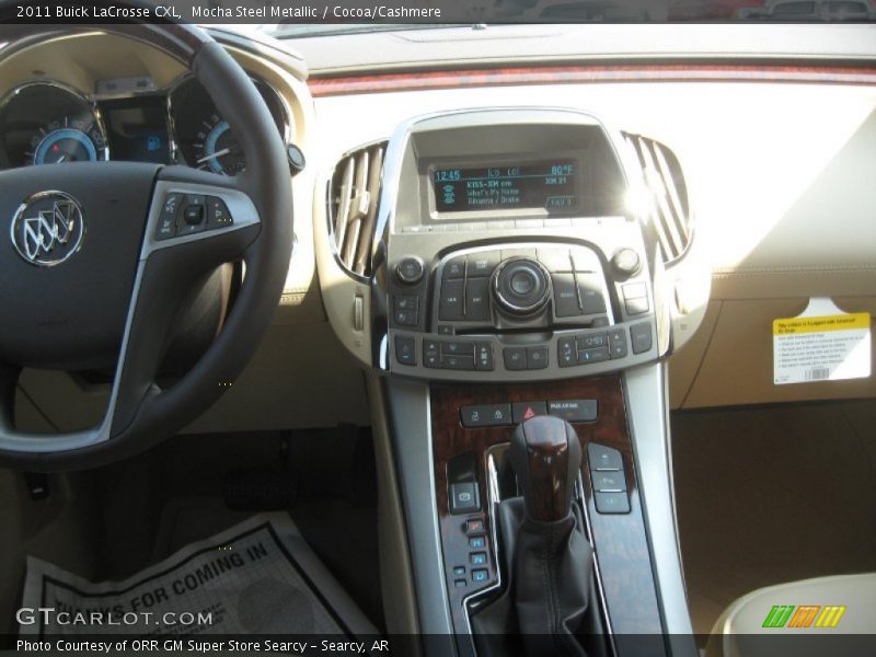 Mocha Steel Metallic / Cocoa/Cashmere 2011 Buick LaCrosse CXL
