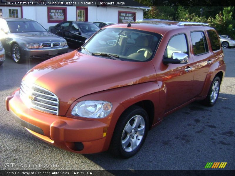 Sunburst Orange II Metallic / Cashmere Beige 2007 Chevrolet HHR LT