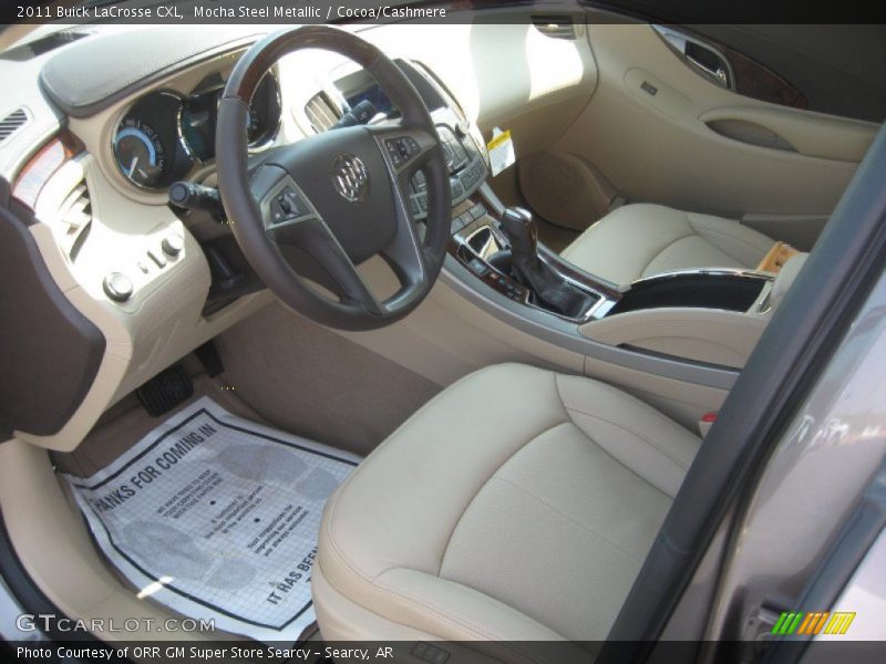Mocha Steel Metallic / Cocoa/Cashmere 2011 Buick LaCrosse CXL