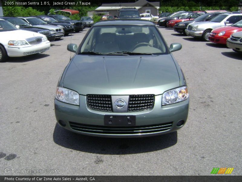 Jaded Green / Taupe 2005 Nissan Sentra 1.8 S