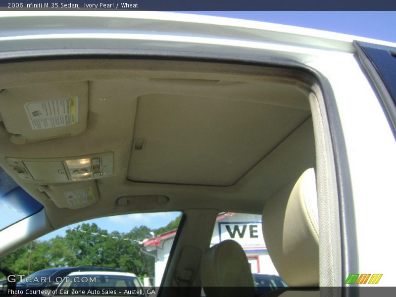Ivory Pearl / Wheat 2006 Infiniti M 35 Sedan