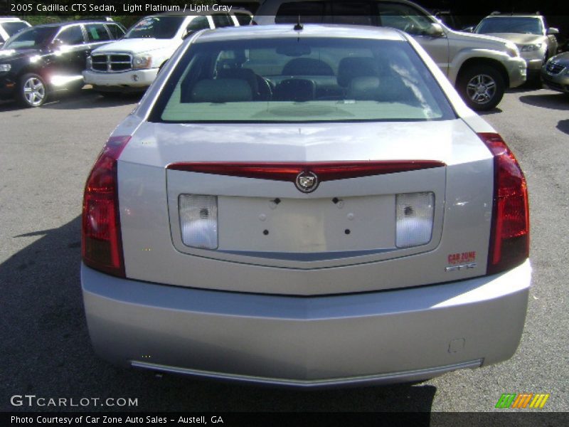 Light Platinum / Light Gray 2005 Cadillac CTS Sedan