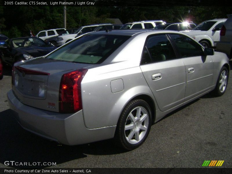 Light Platinum / Light Gray 2005 Cadillac CTS Sedan