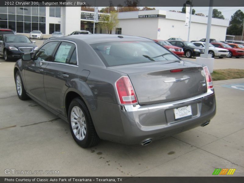Tungsten Metallic / Black 2012 Chrysler 300