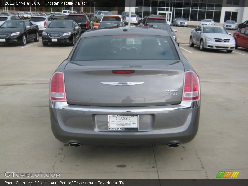 Tungsten Metallic / Black 2012 Chrysler 300