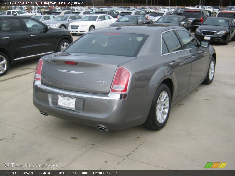 Tungsten Metallic / Black 2012 Chrysler 300