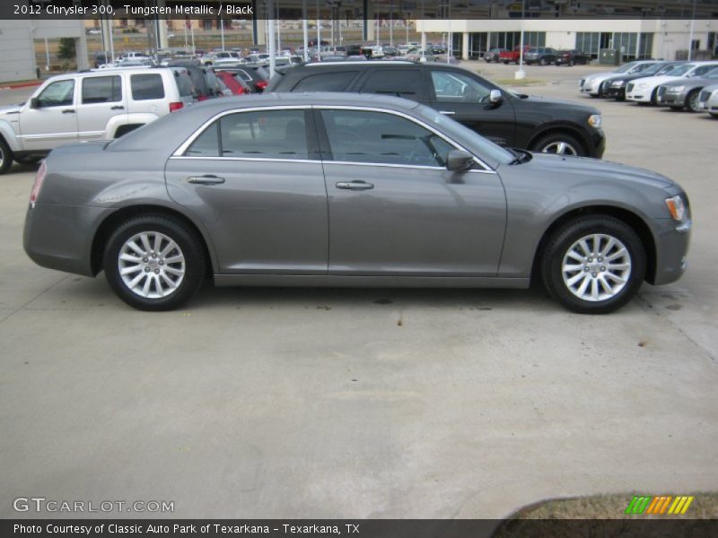 Tungsten Metallic / Black 2012 Chrysler 300