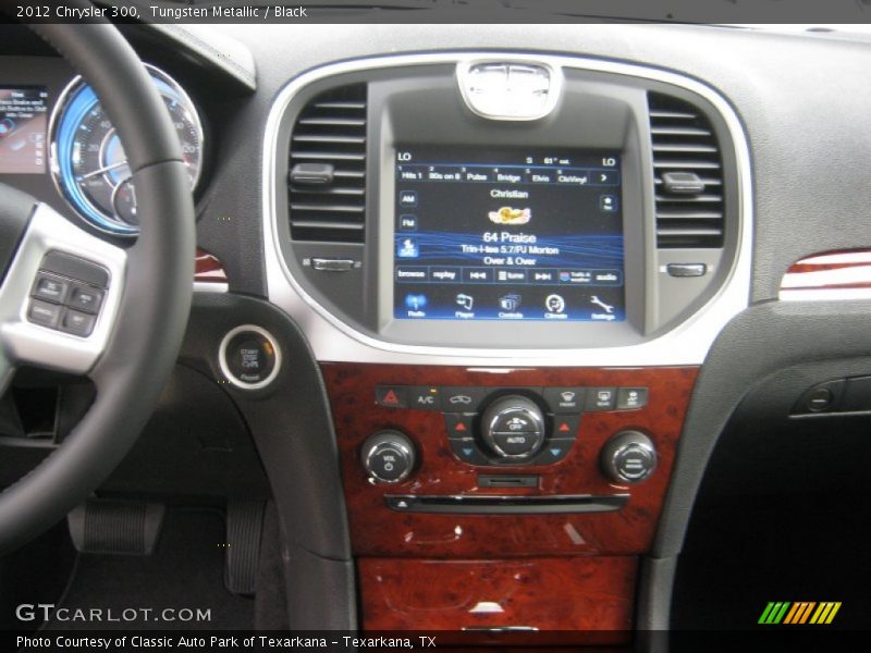 Tungsten Metallic / Black 2012 Chrysler 300