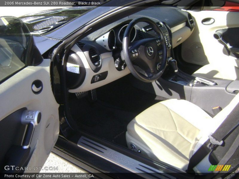 Black / Black 2006 Mercedes-Benz SLK 280 Roadster