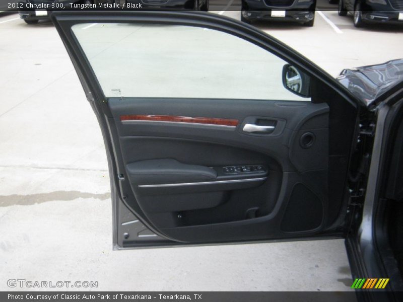 Tungsten Metallic / Black 2012 Chrysler 300