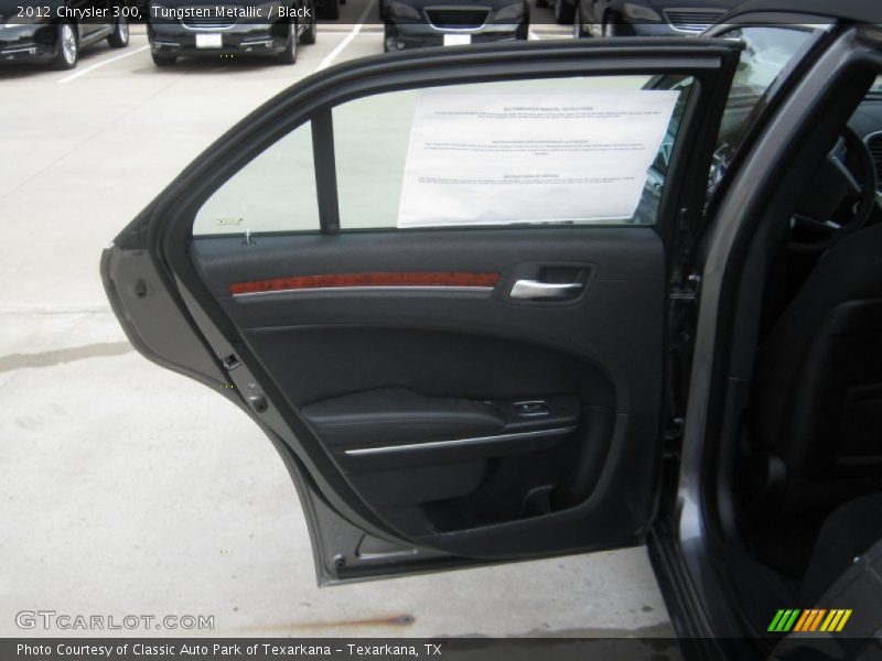 Tungsten Metallic / Black 2012 Chrysler 300