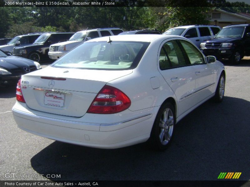 Alabaster White / Stone 2006 Mercedes-Benz E 350 Sedan