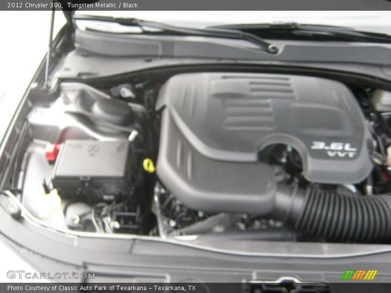 Tungsten Metallic / Black 2012 Chrysler 300