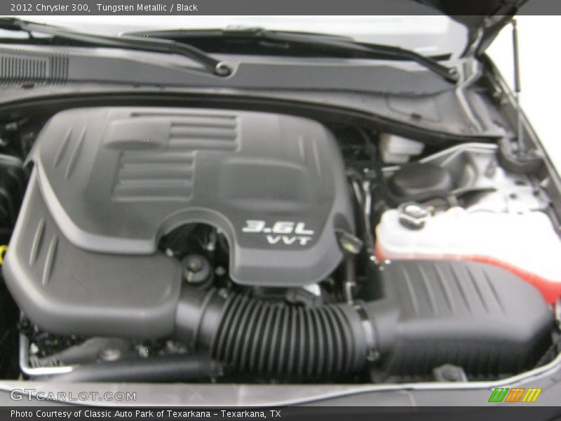 Tungsten Metallic / Black 2012 Chrysler 300