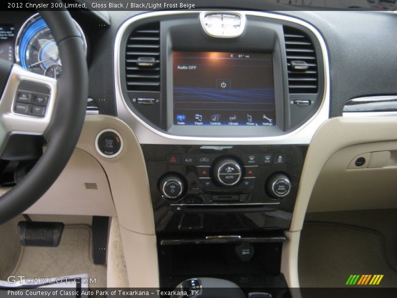 Gloss Black / Black/Light Frost Beige 2012 Chrysler 300 Limited