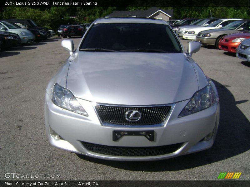 Tungsten Pearl / Sterling 2007 Lexus IS 250 AWD