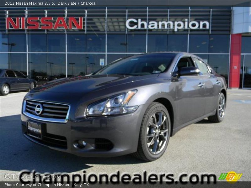 Dark Slate / Charcoal 2012 Nissan Maxima 3.5 S