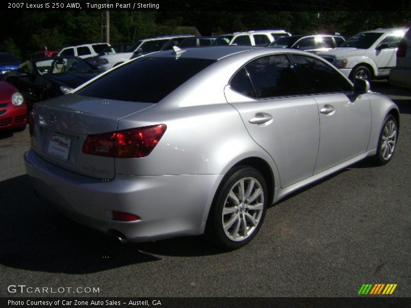 Tungsten Pearl / Sterling 2007 Lexus IS 250 AWD