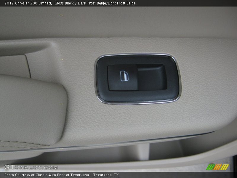 Gloss Black / Dark Frost Beige/Light Frost Beige 2012 Chrysler 300 Limited