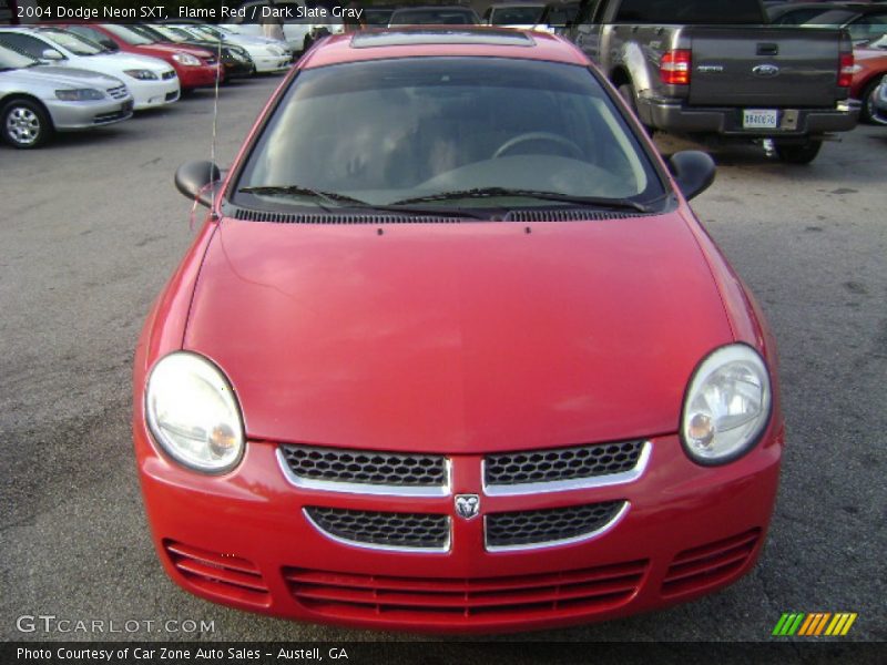 Flame Red / Dark Slate Gray 2004 Dodge Neon SXT