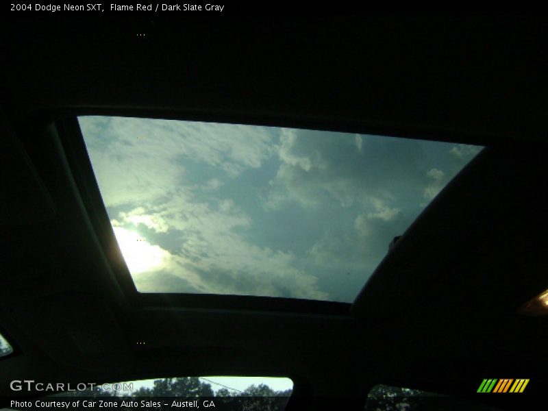 Flame Red / Dark Slate Gray 2004 Dodge Neon SXT