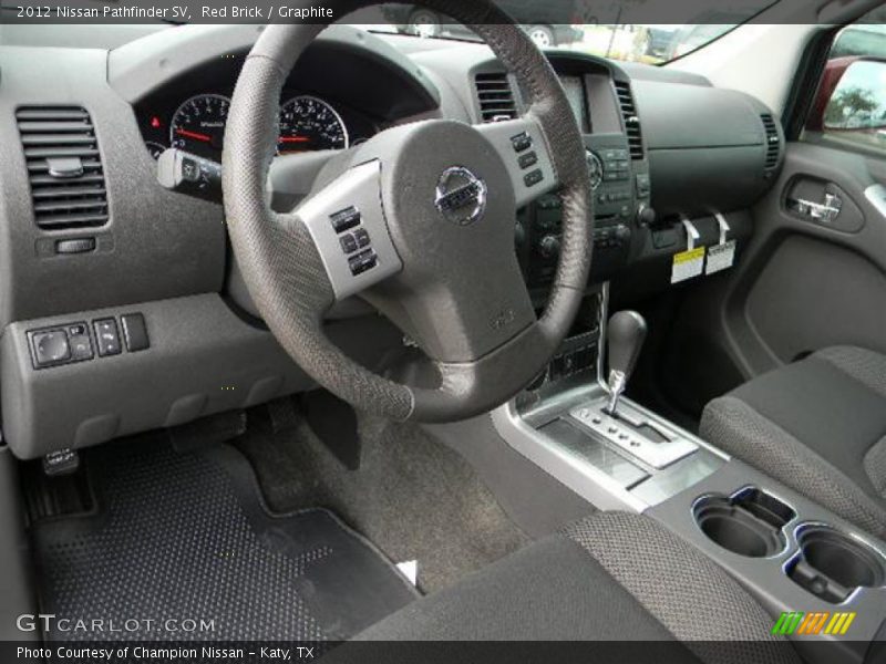 Red Brick / Graphite 2012 Nissan Pathfinder SV