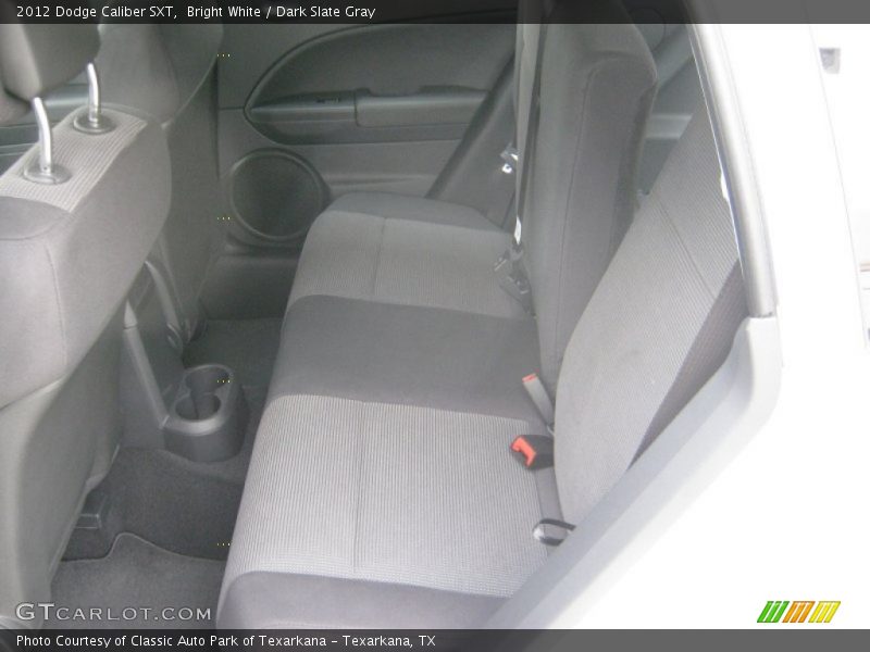 Bright White / Dark Slate Gray 2012 Dodge Caliber SXT