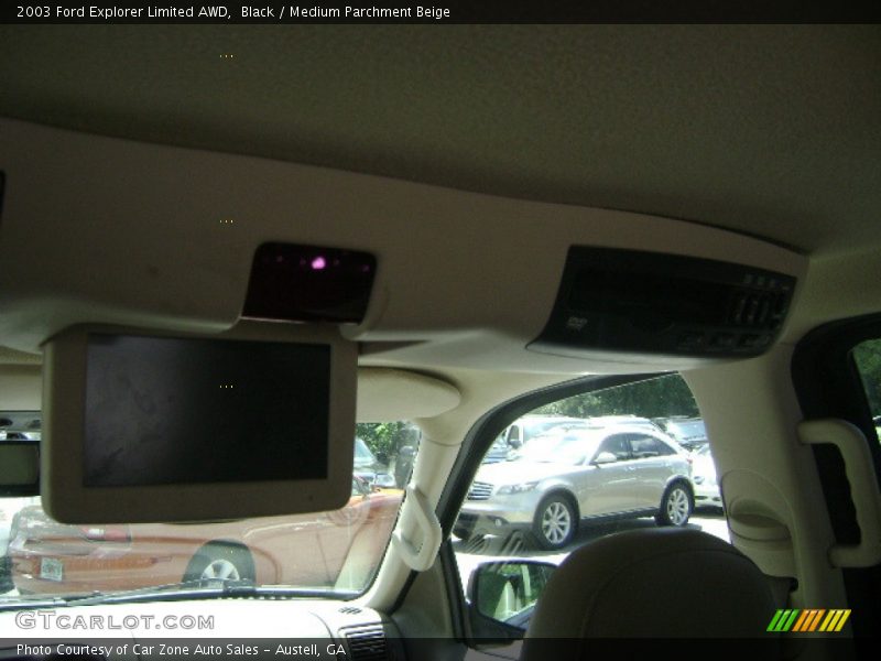 Black / Medium Parchment Beige 2003 Ford Explorer Limited AWD