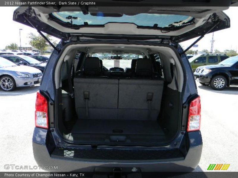 Dark Slate / Graphite 2012 Nissan Pathfinder Silver