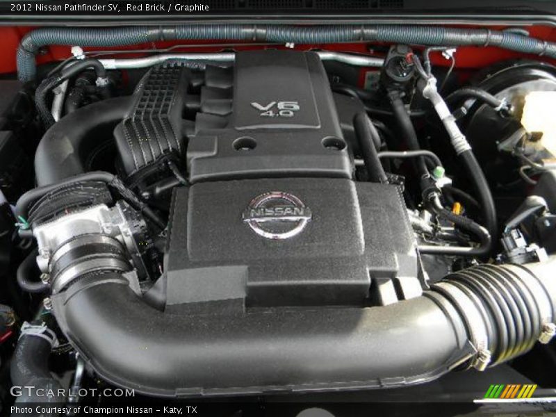 Red Brick / Graphite 2012 Nissan Pathfinder SV