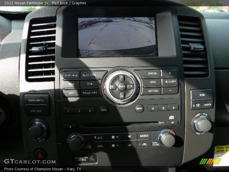 Red Brick / Graphite 2012 Nissan Pathfinder SV