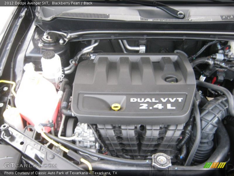 Blackberry Pearl / Black 2012 Dodge Avenger SXT
